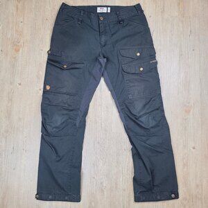 Fjallraven Men's Vidda Pro Ventilated Trs Regular Pants Black 33-34